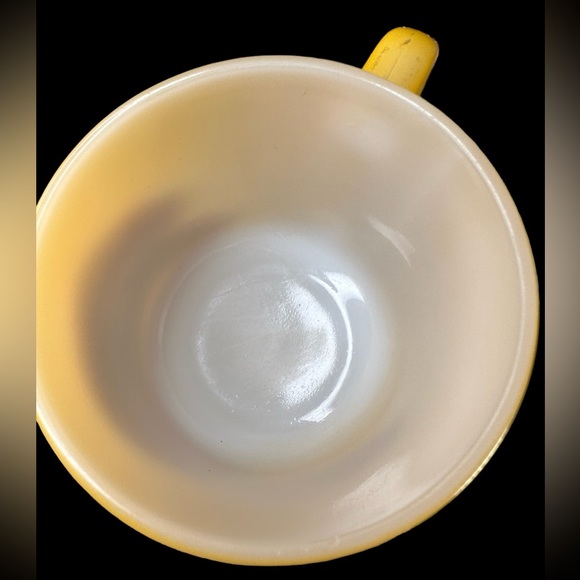 Vintage Federal Glass Gold Coffee Cup Mug - Picture 4 of 8